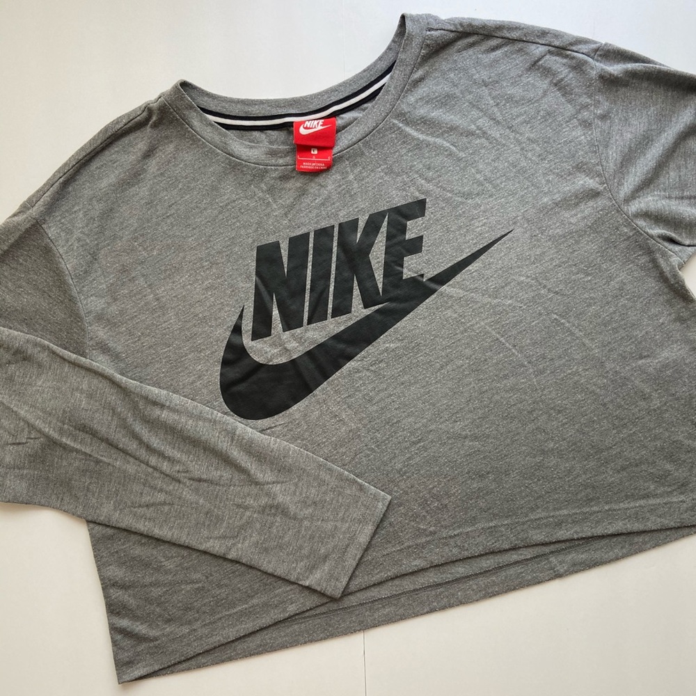 Nike Long Sleeve Crop Top